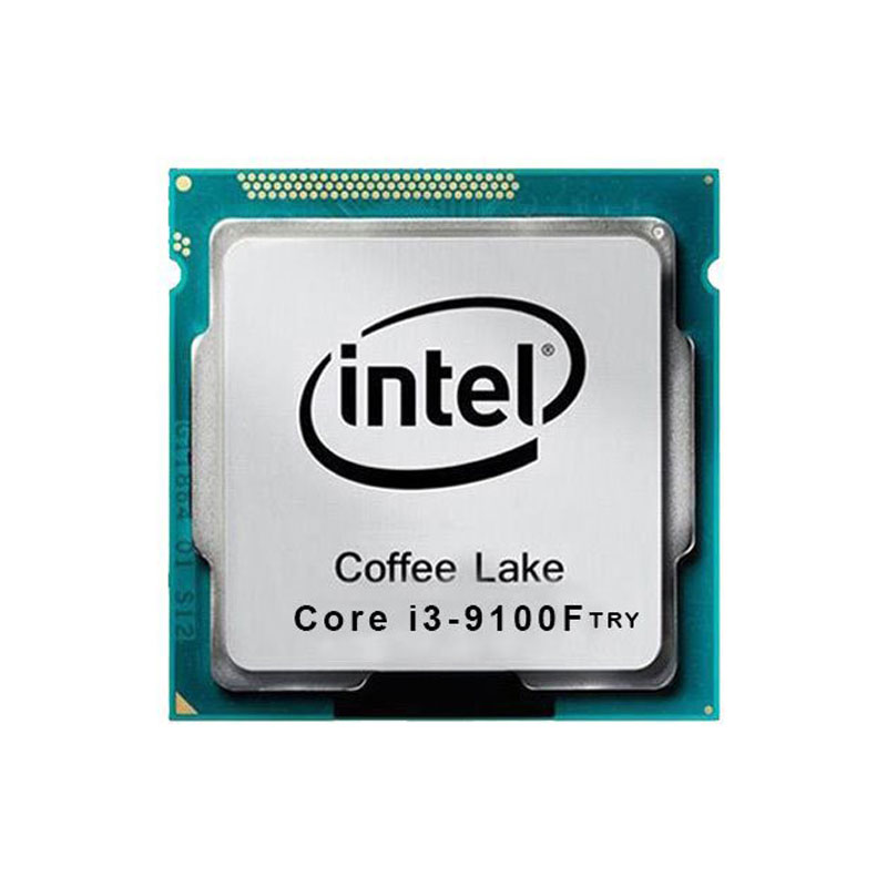 پردازنده اینتل کافی لیک Core i3-9100F سوکت 1151 بدون جعبه پردازنده اینتل کافی لیک Core i3-9100F سوکت 1151 بدون جعبه