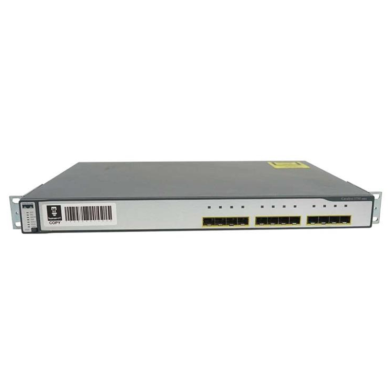 12S-E1 سوئیچ شبکه سیسکو 12 پورت WS-C3750G-12S-E
