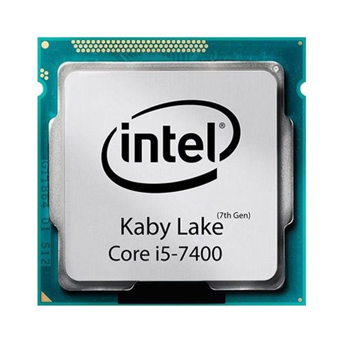 پردازنده اینتل کبی لیک Core i5-7400 سوکت 1151 بدون جعبه پردازنده اینتل کبی لیک Core i5-7400 سوکت 1151 بدون جعبه