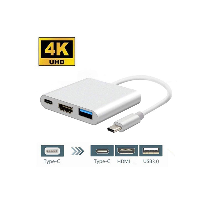 تبدیل کننده USB-C به HDMI/USB3/USBC