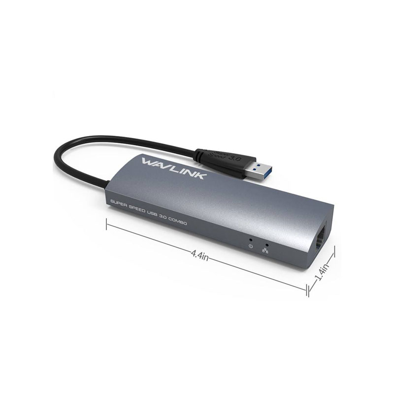 مبدل USB 3.0 به Ethernet ویولینک مدل WL-UH3031G مبدل USB 3.0 به Ethernet ویولینک مدل WL-UH3031G