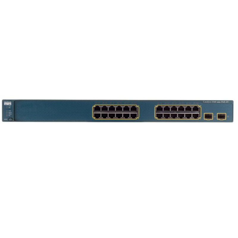 24PS-E.1 سوئیچ شبکه سیسکو24 پورت WS-C3560-24PS-E