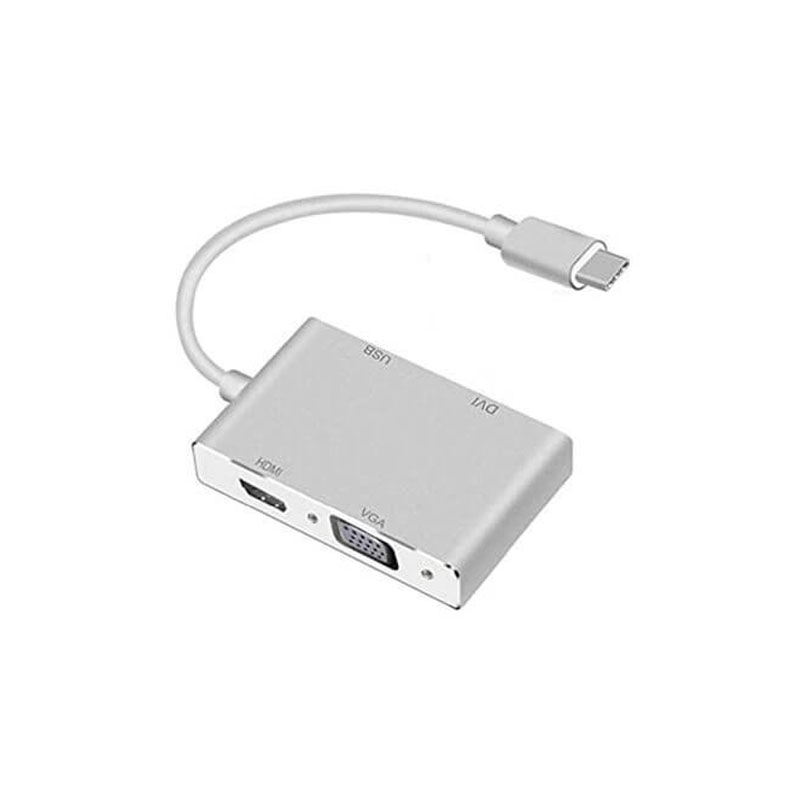 مبدل USB-C به HDMI/USB3/VGA مبدل USB-C به HDMI/USB3/VGA