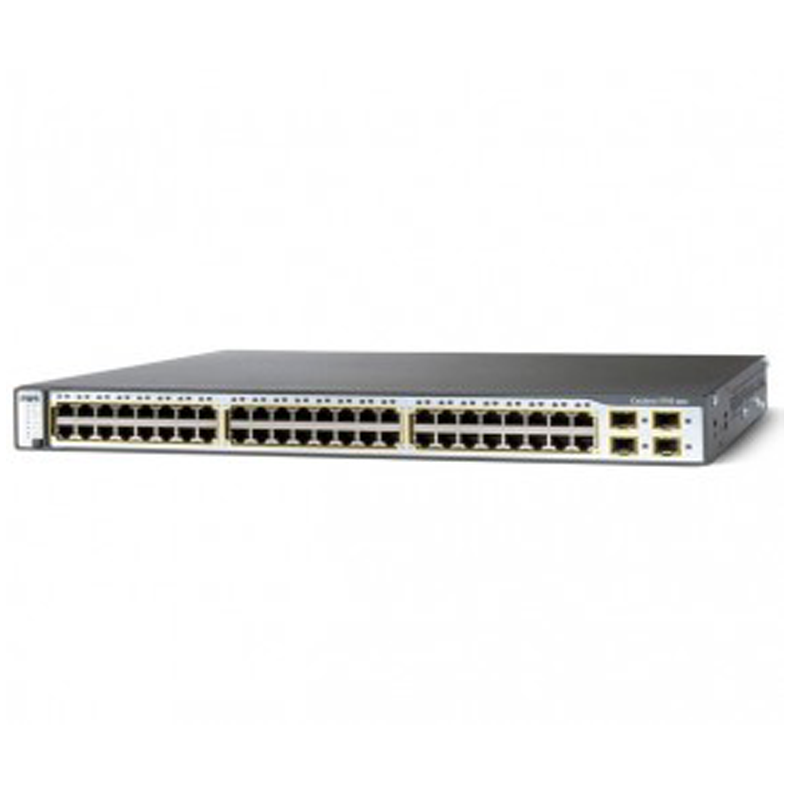 3750-48PS-S سوئیچ شبکه سیسکو 48 پورت WS-C3750G-48PS-S