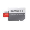 کارت حافظه microSDXC سامسونگ EVO Plus ظرفیت 256 گیگابایت به همراه آداپتور SD