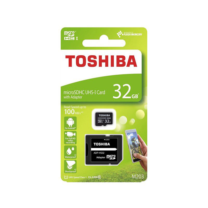 Untitled-2 کارت حافظه microSDHC توشیبا M203 ظرفیت 32 گیگابایت