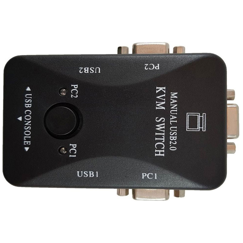 سوئیچ سوییچ دو پورت KVM مدل FJ-2UK