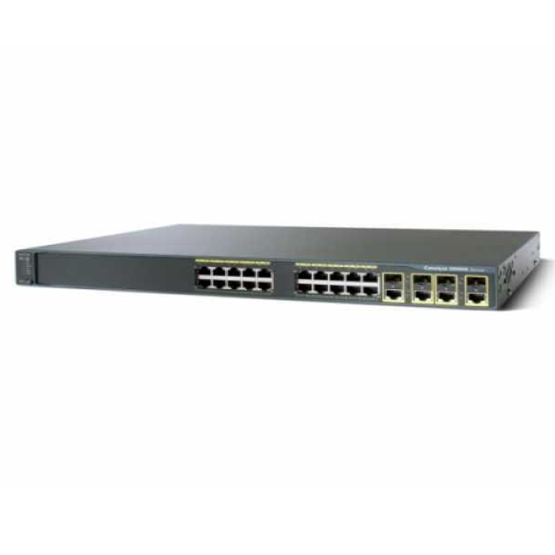 سوئیچ شبکه سیسکو سوئیچ شبکه سیسکو 24 پورت WS-C3750G-24TS-S1u