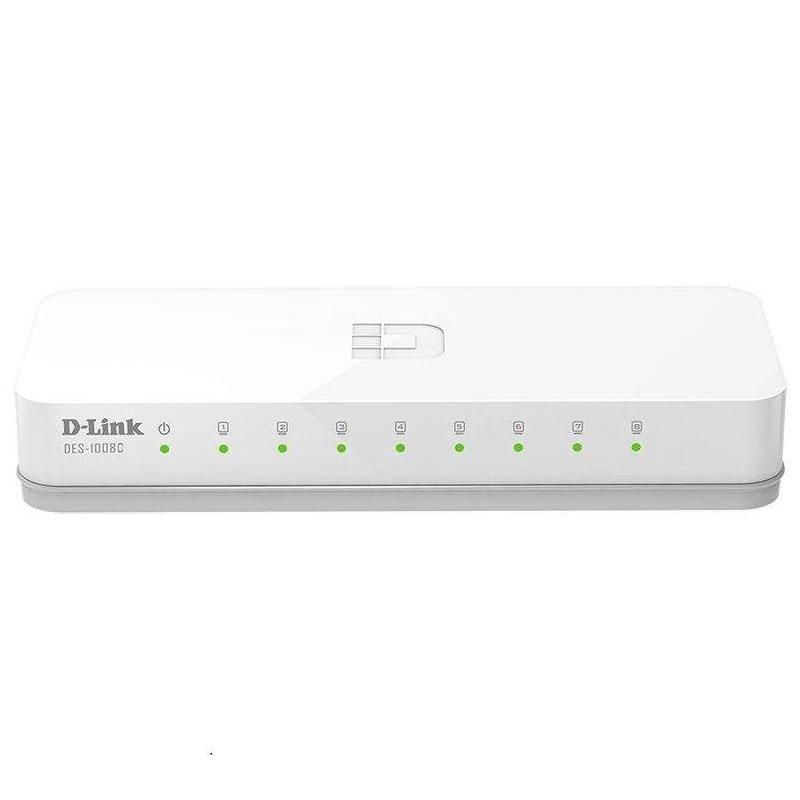 سوئیچ سوییچ 8 پورت دی-لینک DES-1008C