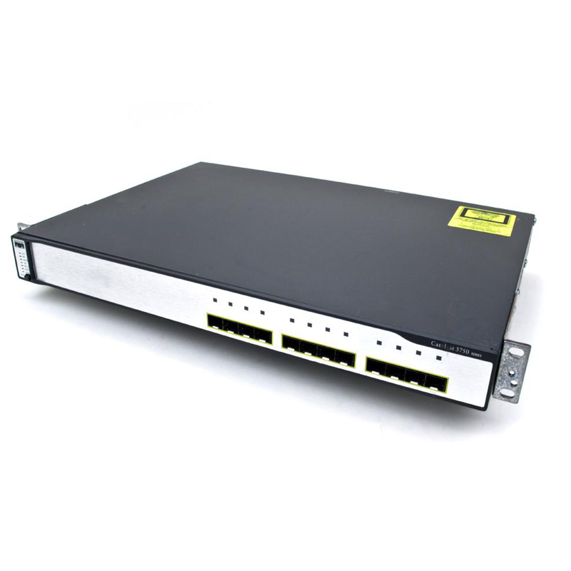 سوئیچ 2 سوئیچ شبکه سیسکو 24 پورت WS-C3750G-24TS-S1u
