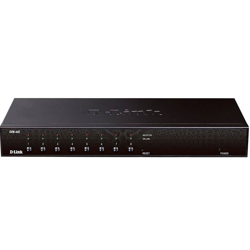 سوئیچ سوییچ 8 پورت KVM دی-لینکKVM-440