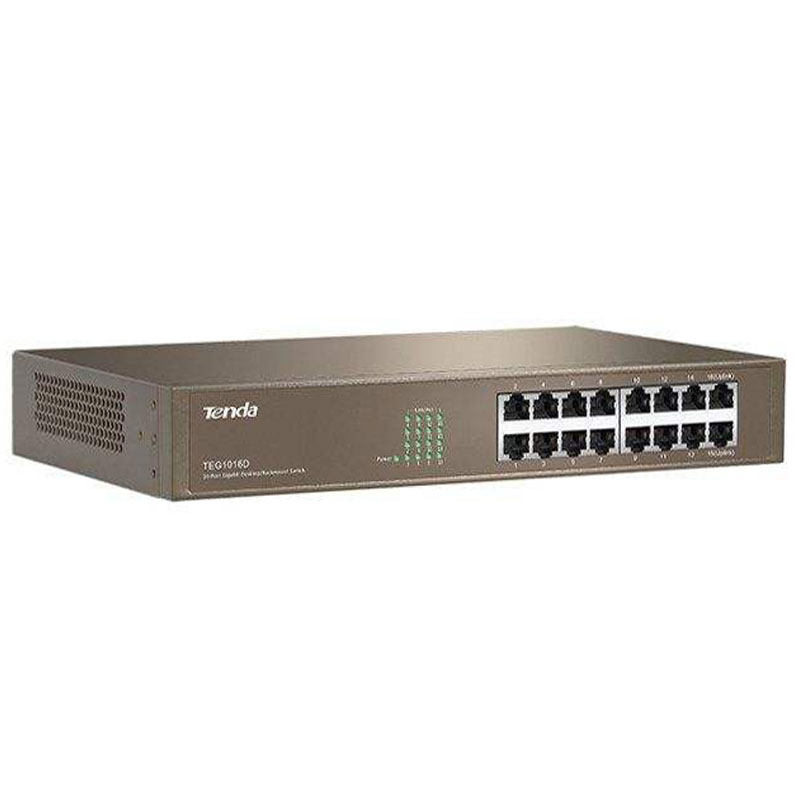 سوئیچ سوییچ 16 پورت گیگابایتی تندا TEG1016D