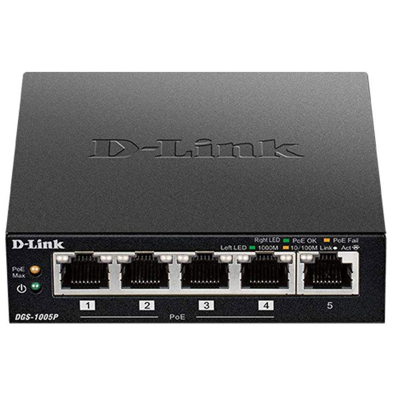 سوئیچ سوییچ 5 پورت دی-لینک DGS-1005P