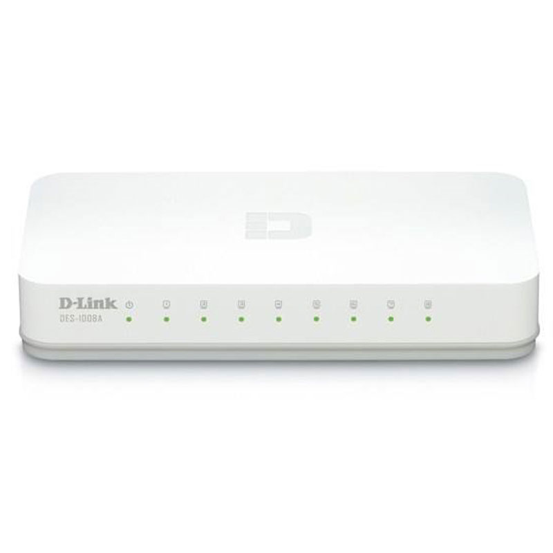 سوئیچ سوییچ 8 پورت گیگابیتی و دسکتاپ دی-لینک DGS-1008A