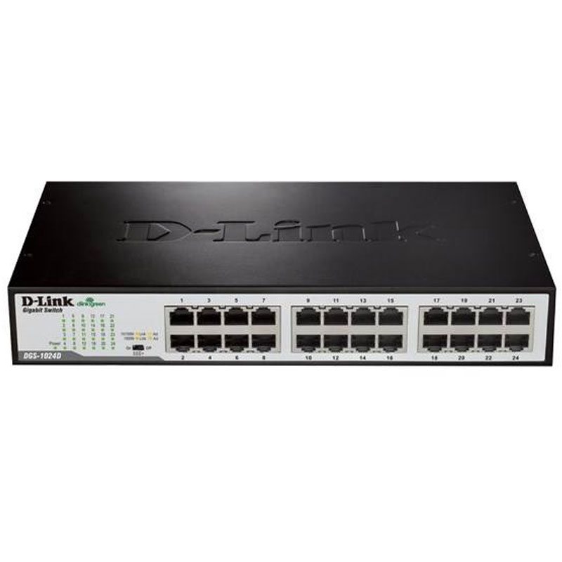 سوئیچ سوییچ 24 پورت گیگابیتی و دسکتاپ دی-لینکDGS-1024D