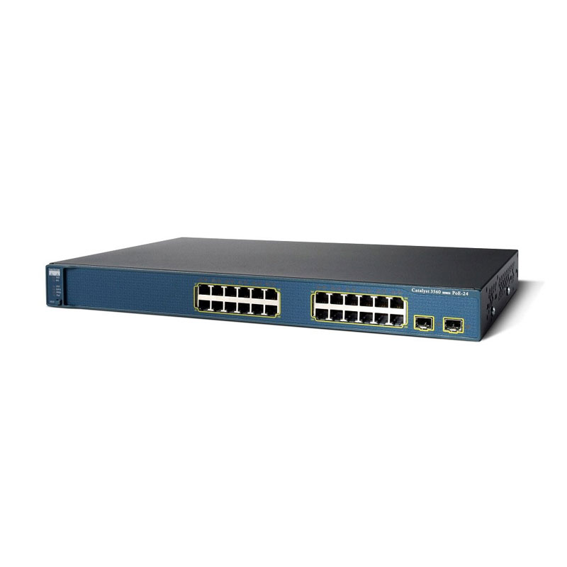 سوئیچ-شبکه-سیسکو-24-پورت-WS-C3560-24TS-E-00 سوئیچ شبکه سیسکو 24 پورت WS-C3560-24TS-E