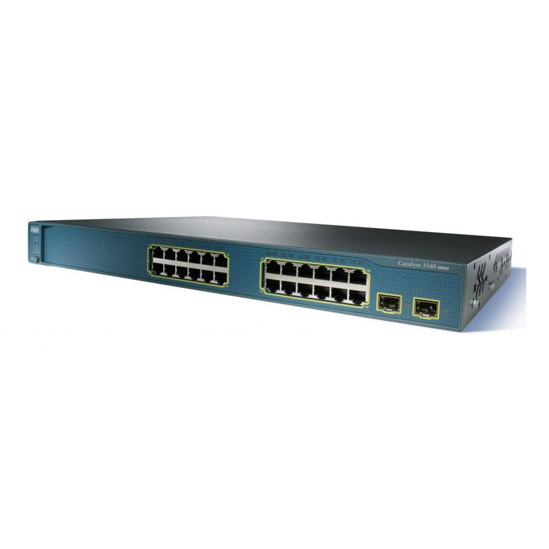 سوئیچ-شبکه-سیسکو-24-پورت-WS-C3560-24TS-E-11 سوئیچ شبکه سیسکو 24 پورت WS-C3560-24TS-E