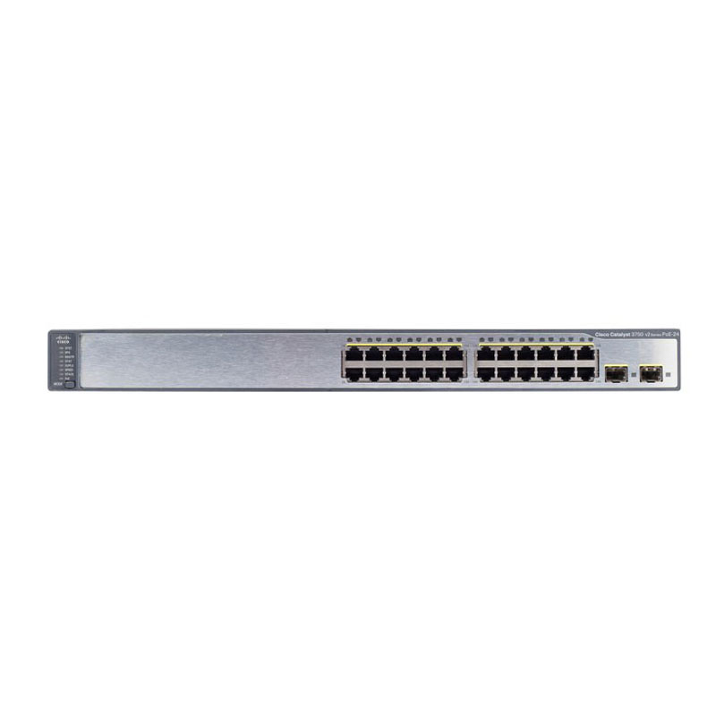 سوئیچ-شبکه-سیسکو-24-پورت-WS-C3750-24PS-S-0 سوئیچ شبکه سیسکو 24 پورت WS-C3750-24PS-S