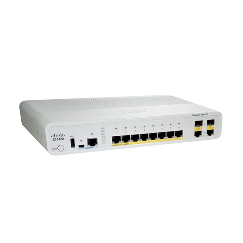 سوئیچ-شبکه-سیسکو-8-پورت-WS-C3560C-8PC-S-00 سوئیچ شبکه سیسکو 8 پورت WS-C3560C-8PC-S