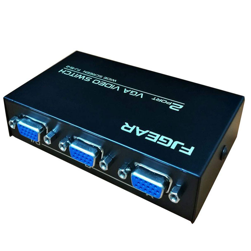 سوئیچ1 سوئیچ KVM دو پورت اف جی گیر VGA 2-15