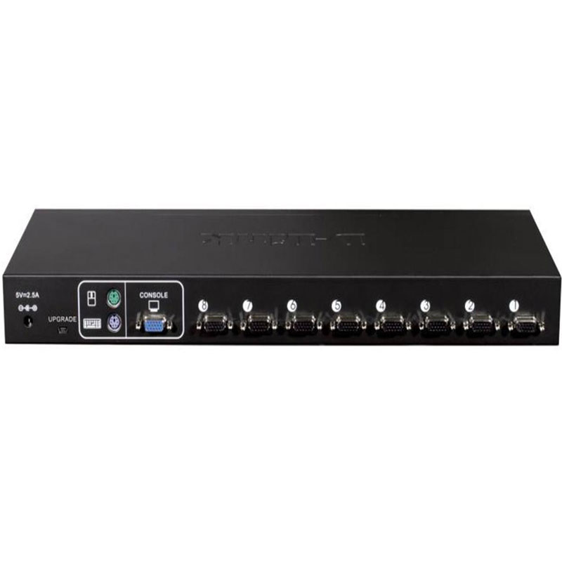سوئیچ1 سوییچ 8 پورت KVM دی-لینکKVM-440