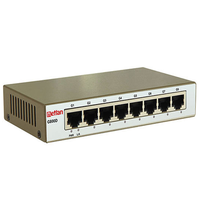 سوئیچ1 سوییچ 8 پورت نتلن G800-D