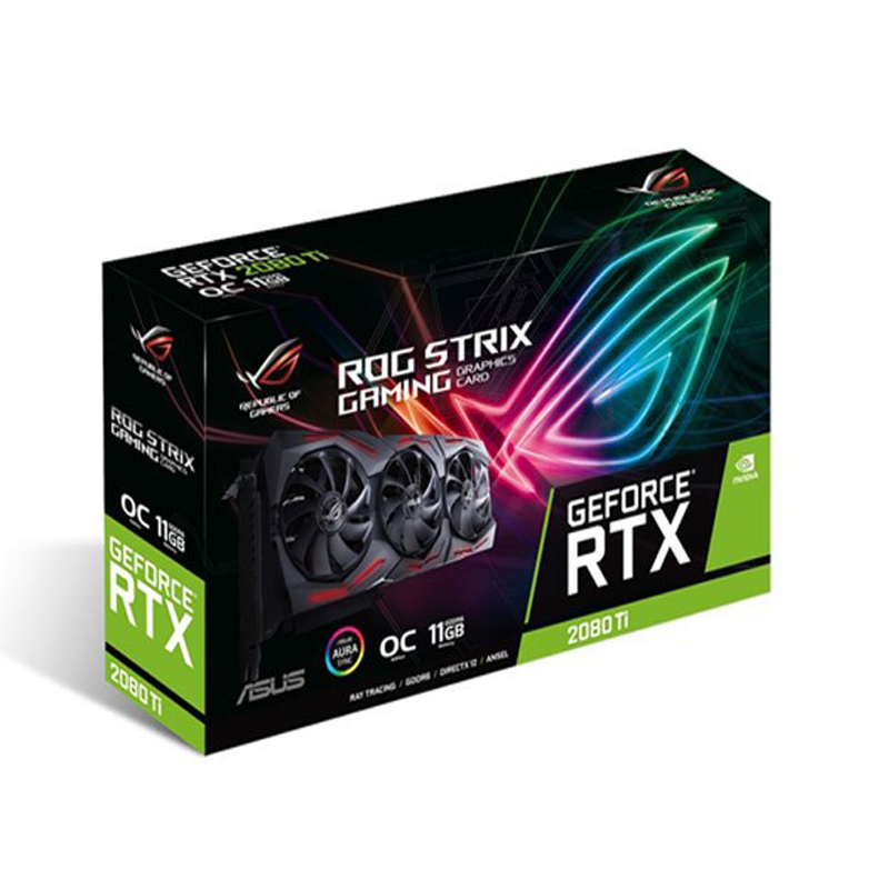 کارت 3 کارت گرافیک ایسوس ROG STRIX RTX2080TI O11G GAMING