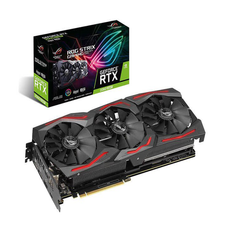 کارت گرافیک ایسوس راگ استریکس کارت گرافیک ایسوس راگ استریکس RTX2060s O8G EVO GAM