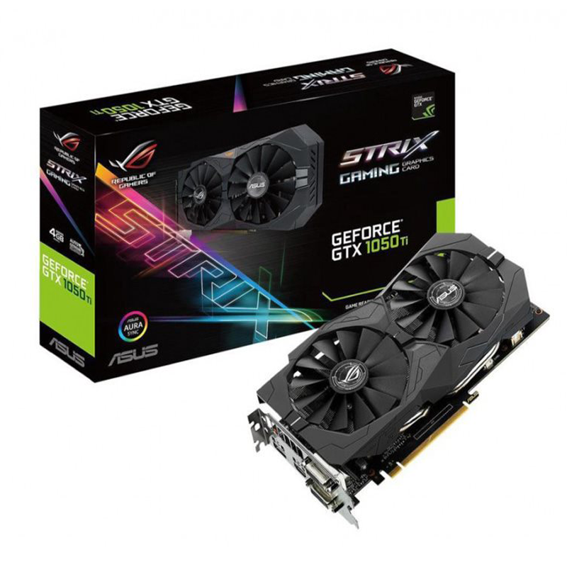 کارت گرافیک ایسوس کارت گرافیک ایسوس ROG STRIX-GTX1050TI-4G-GAMING