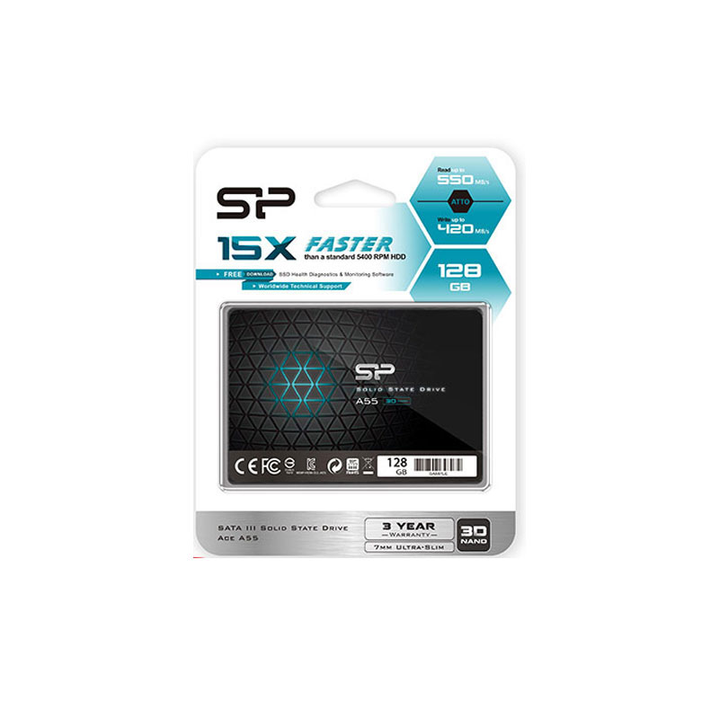 حافظه اس اس دی سیلیکون پاور Ace A55 128GB حافظه اس اس دی سیلیکون پاور Ace A55 128GB
