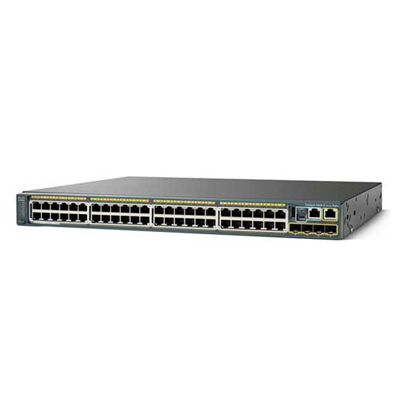 سوئیچ شبکه سیسکو 48 پورت WS-C2960S-48FPS-L PoE Plus سوئیچ شبکه سیسکو 48 پورت WS-C2960S-48FPS-L PoE Plus