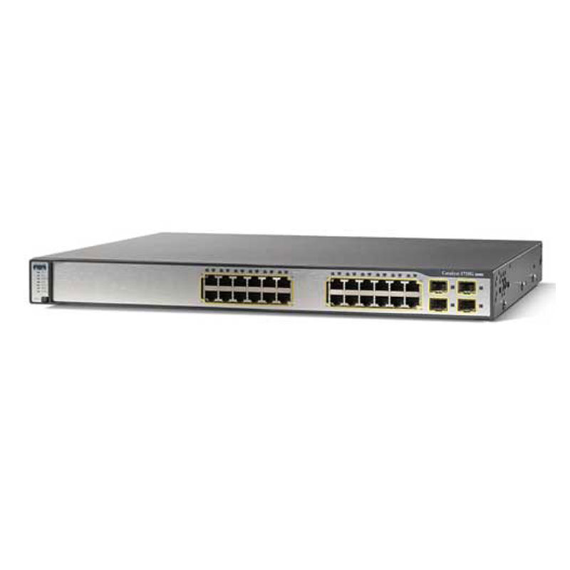 سوئیچ شبکه سیسکو 24 پورت WS-C3750G-24TS-E1U سوئیچ شبکه سیسکو 24 پورت WS-C3750G-24TS-E1U