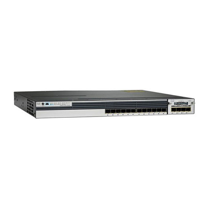 سوئیچ شبکه سیسکو 12 پورت WS-C3750X-12S-S سوئیچ شبکه سیسکو 12 پورت WS-C3750X-12S-S
