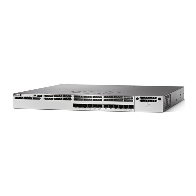 سوئیچ شبکه سیسکو 12 پورت WS-C3850-12XS-S سوئیچ شبکه سیسکو 12 پورت WS-C3850-12XS-S