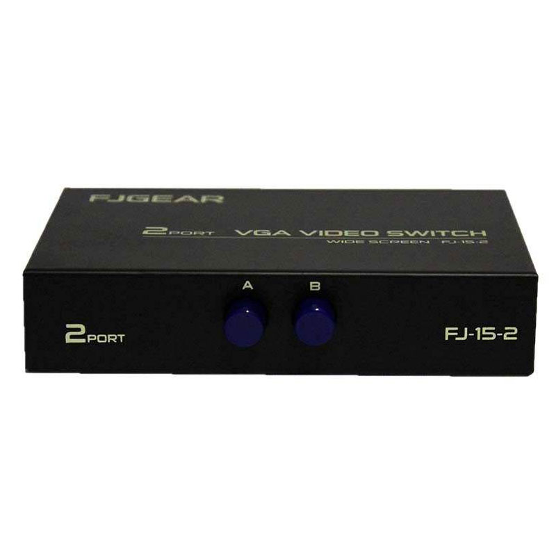 سوئیچ سوییچ KVM دو پورت VGA مدل FJ-15-2