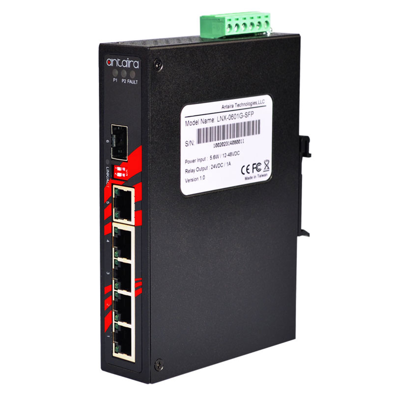سوئیچ سوییچ صنعتی آنتایرا مدل LNX-0601G-SFP