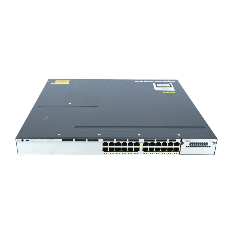 سوئیچ شبکه سیسکو 24 پورت WS-C3750X-24T-S سوئیچ شبکه سیسکو 24 پورت WS-C3750X-24T-S