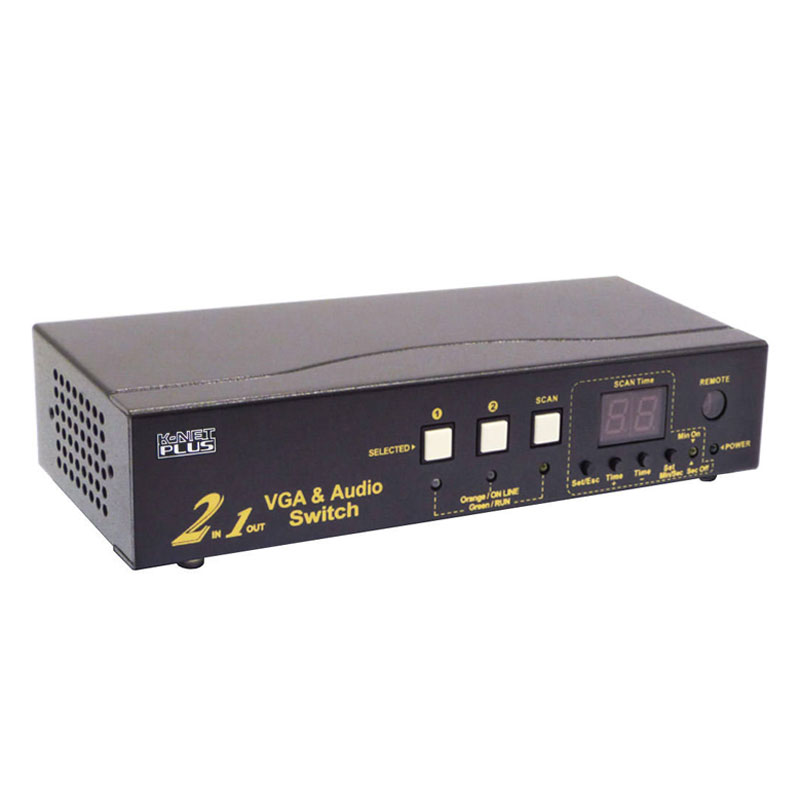 سوئیچ1 سوییچ 2 پورت VGA کی نت پلاسKPS7302