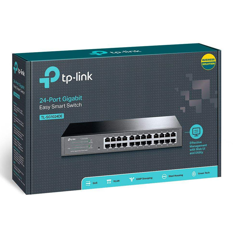 سوئیچ2 سوییچ 24 پورت گیگابایتی تی پی-لینک مدل TL-SG1024DE