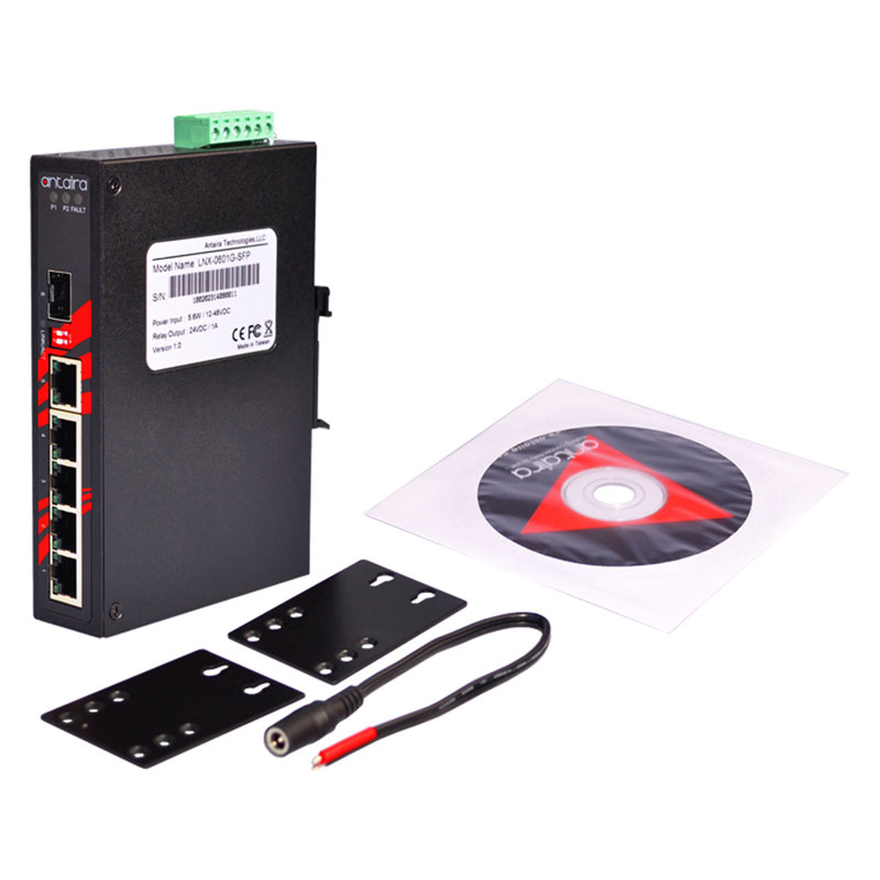 سوئیچ2 سوییچ صنعتی آنتایرا مدل LNX-0601G-SFP