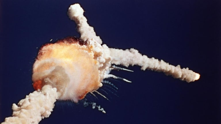 شاتل فضایی چلنجر پس از پرتاب منفجر شد, قطعات استوک