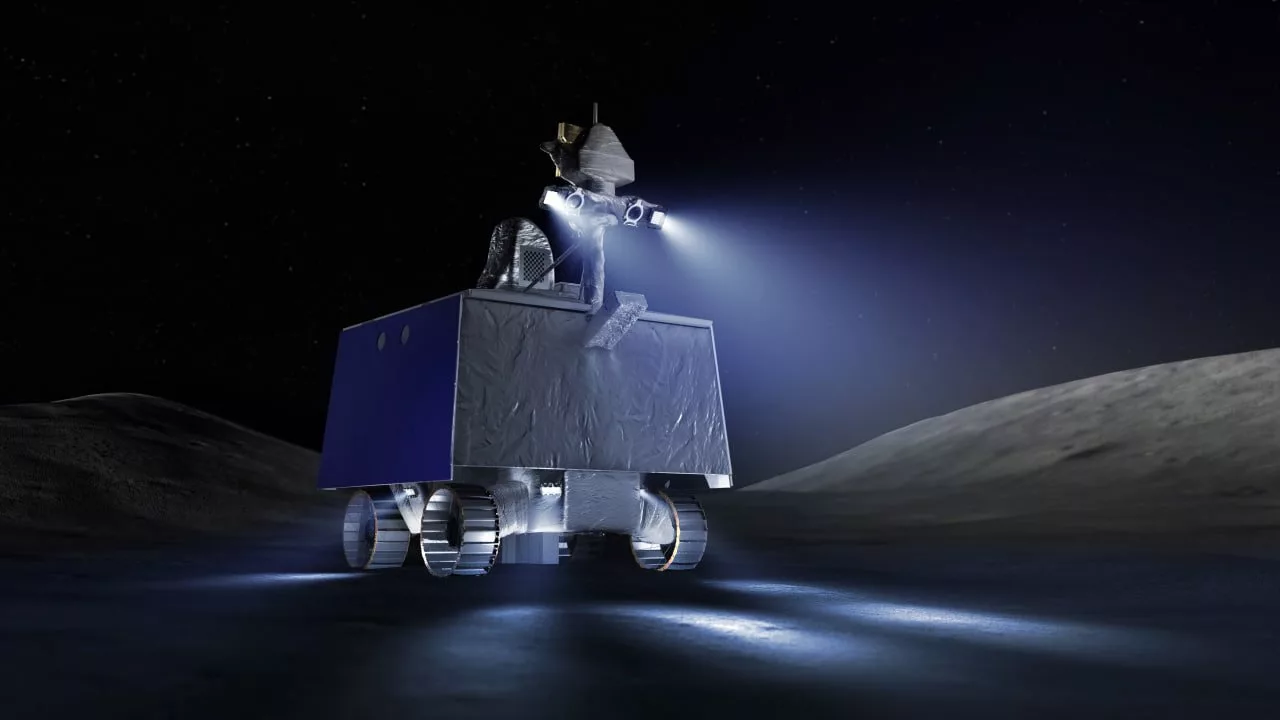 ناسا ساخت کاوشگر مطالعه یخ‌های قطب ماه را آغاز کرد, لپ تاپ استوک