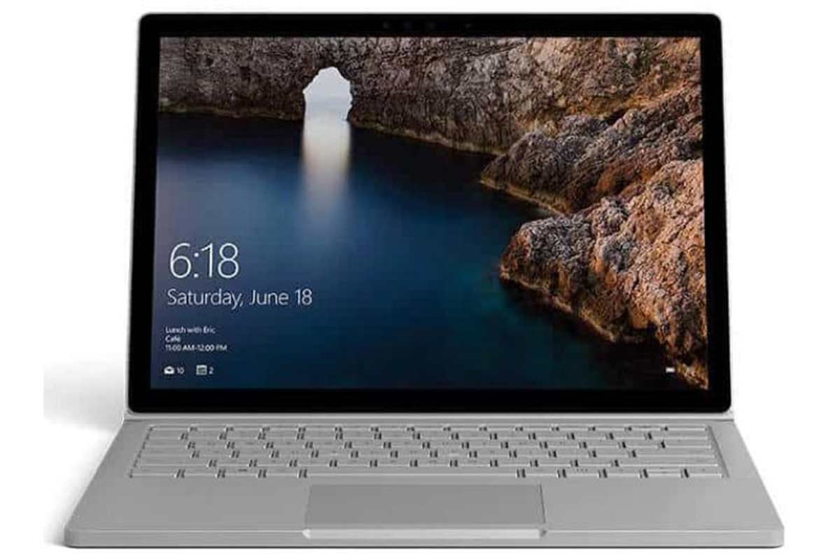 لپ تاپ استوک Microsoft مدل Surface Book 1 با پردازنده i5 نسل 6